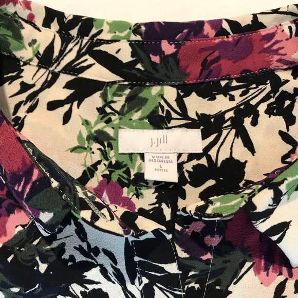 J.jill Floral Blouse - Picture 2 of 2
